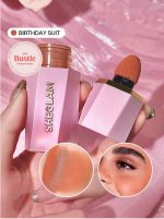 رژگونه مایع مات شیگلم رنگ BIRTHDAY SUIT - تصویر 3