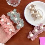کش مو فنری پیکسل پروانه مرواریدی - تصویر 4