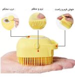 لیف حمام سلیکونی مخزن دار وارداتی اورجینال - تصویر 2